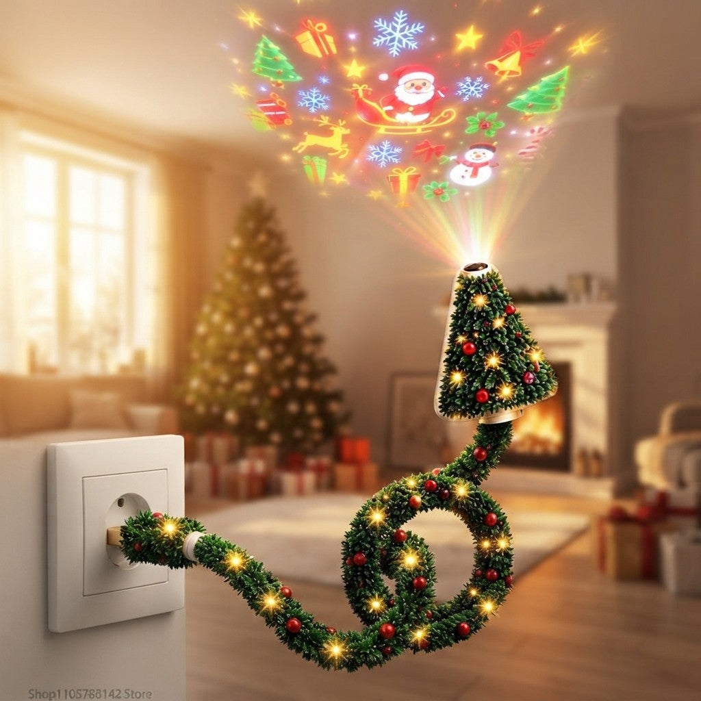 Proyector Navideño de Techo para Luz Nocturna